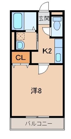 グリーンハイツの物件間取画像